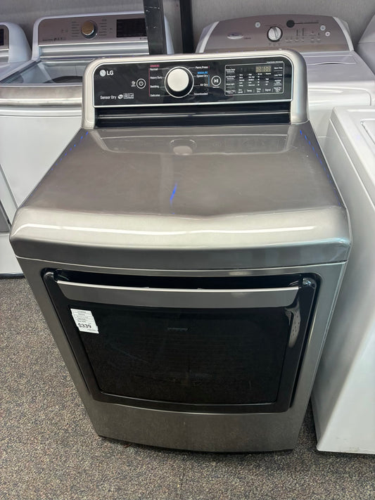 LG electric dryer 27” large capacity slate