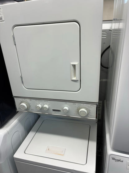 Frigidaire laundry center  washer and dryer set electric stackable 24”
