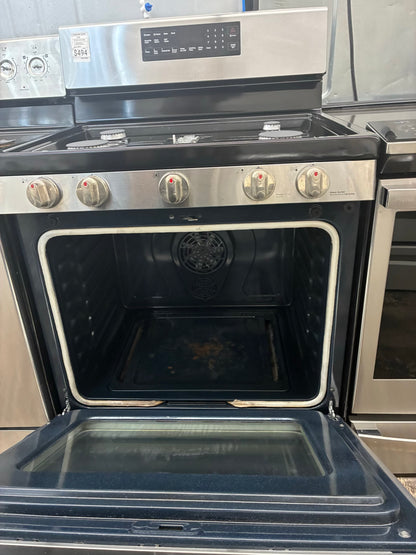 Samsung Gas Range Stainless Steel 5 Burners 30”