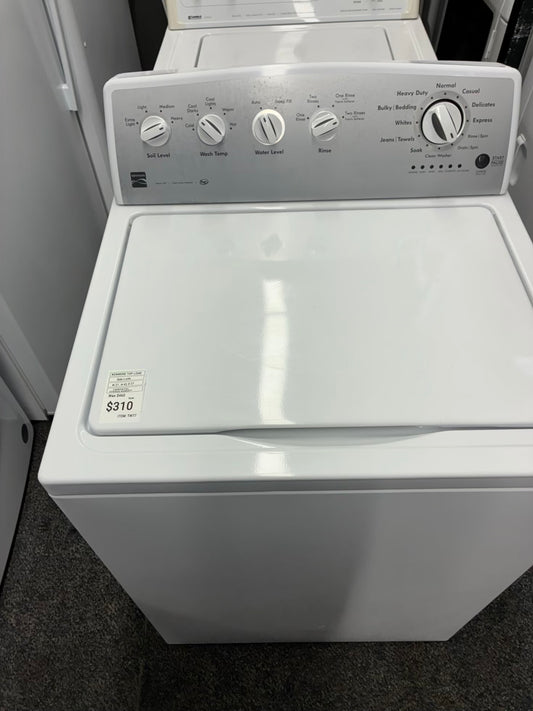 Kenmore top load washer side x side 27”
