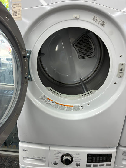 LG WASHER N DRYER FRONT LOAD ELECTRIC 27” WHITE