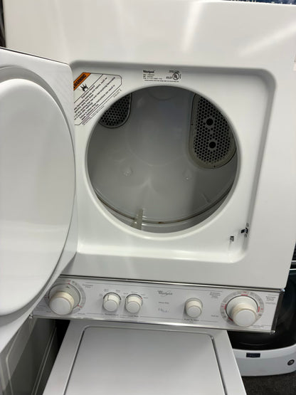 Whirlpool laundry center  washer and dryer set electric stackable 24”