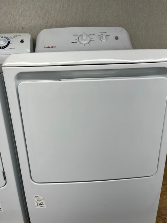 ^ ITEM: #ED92N Hotpoi t electric dryer 27” large capacity