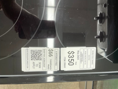 ^ Item : #ER66G Whirlpool electric range 5 burner stainless steel *more pictures soon