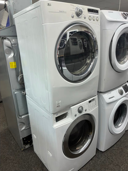 LG electric washer and dryer 27” front load