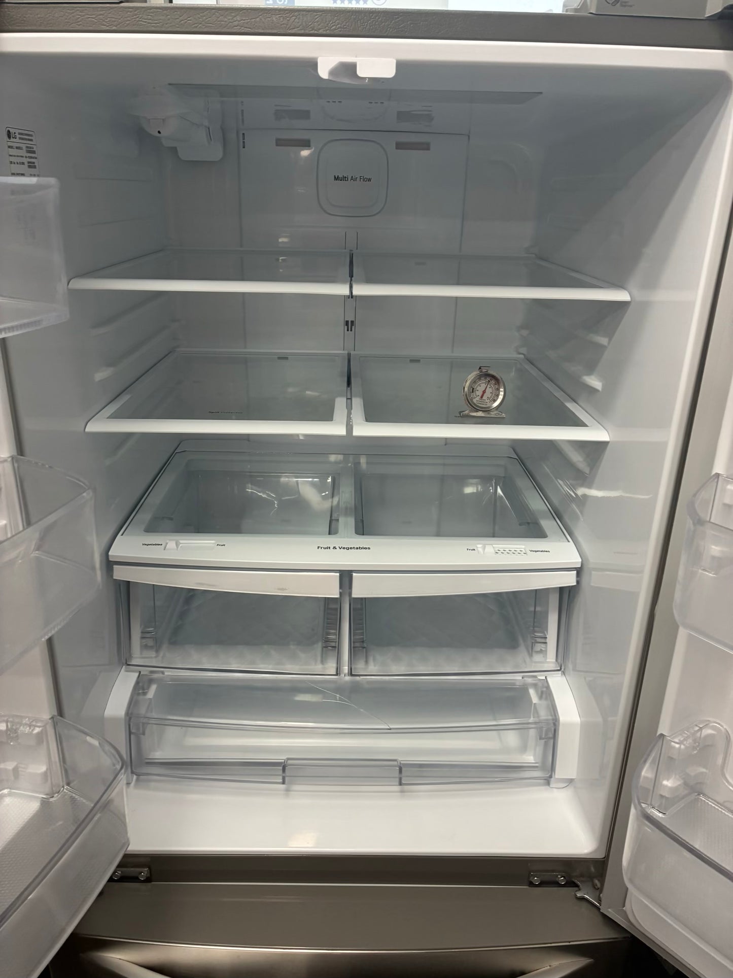 LG French door refrigerator slate stainless steel 30”, Ice Maker BLACK FRIDAY SALE