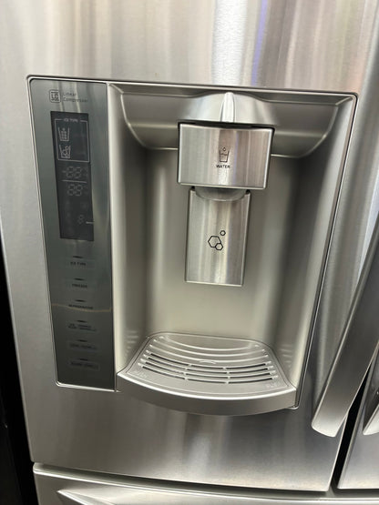 LG French door refrigerator slate stainless steel 36”