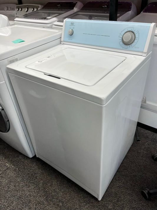 ITEM #W56S Roper top load washer  large capacity side x side 27”
