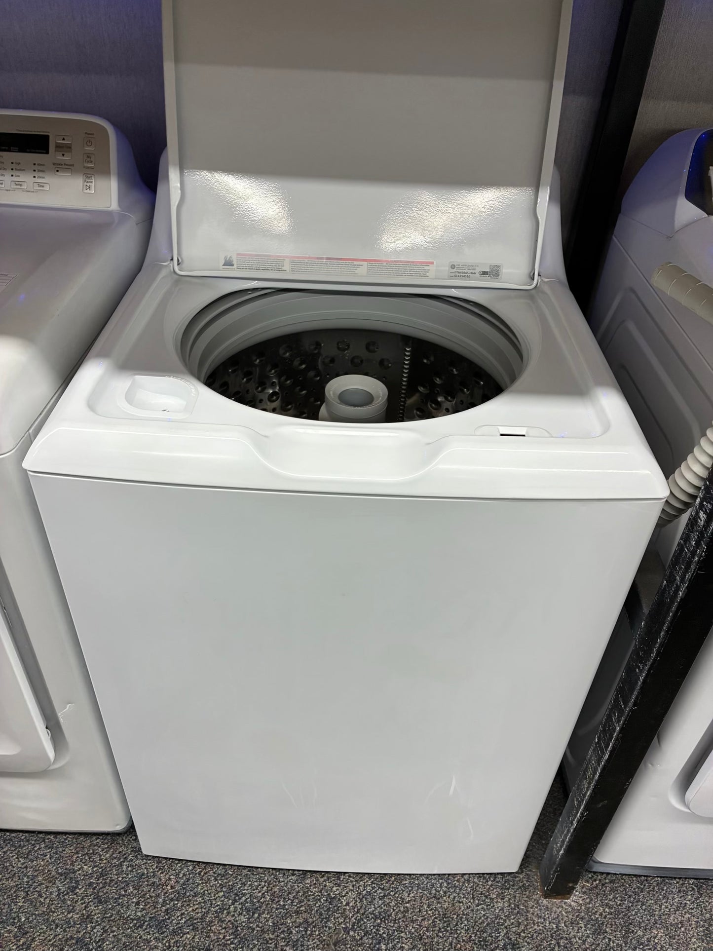 GE top load washer  large capacity side x side 27”