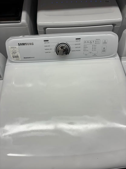 Samsung gas dryer side by side 27 inch moisture sensor