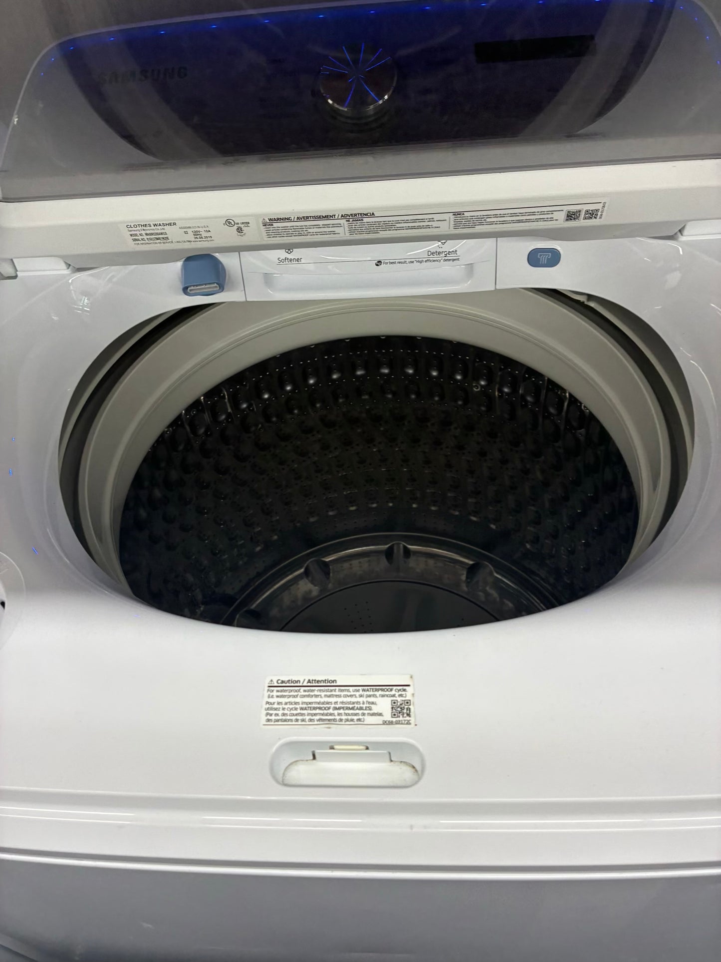 SAMSUNG WASHER 27”  N DRYER 27” TOP LOAD ELECTRIC