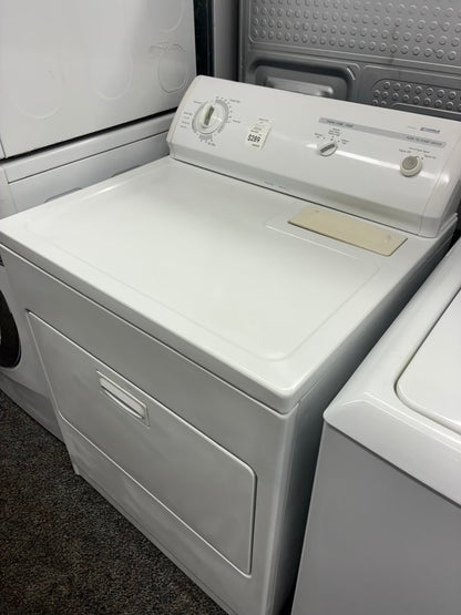 Kenmore side x side dryer electric 220v large capacity 29”