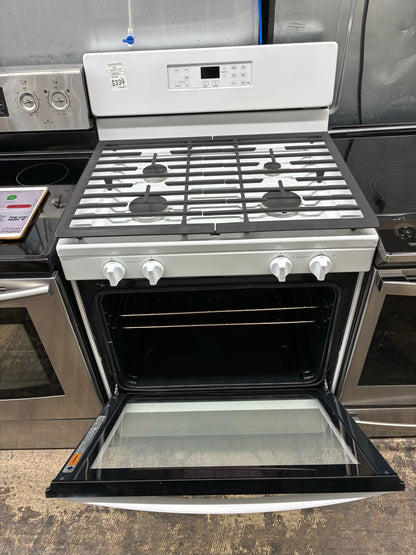 Whirlpool Gas Range white Burners 30”