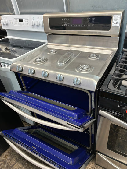 Kitchen Aid dual fuel  stainless steel range 5 burner 30 inch