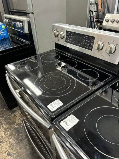 Samsung electric range stainless steel 30” double oven