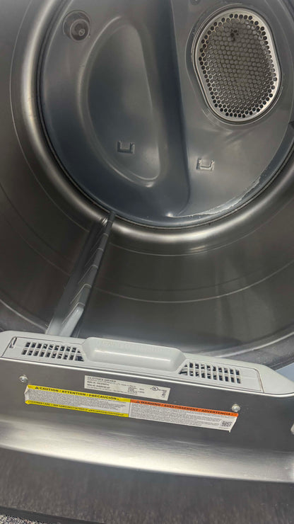 . Samsung electric dryer stainless steel whit steam cycles and sensor dry