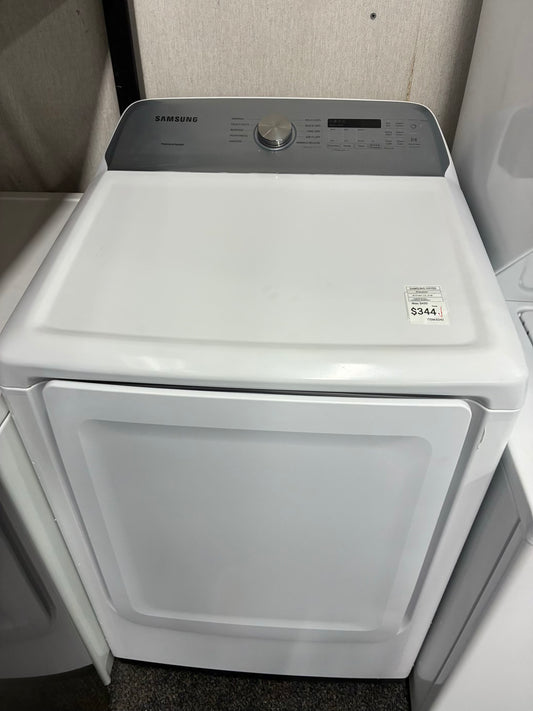 Samsung electric dryer 27” large capacity white