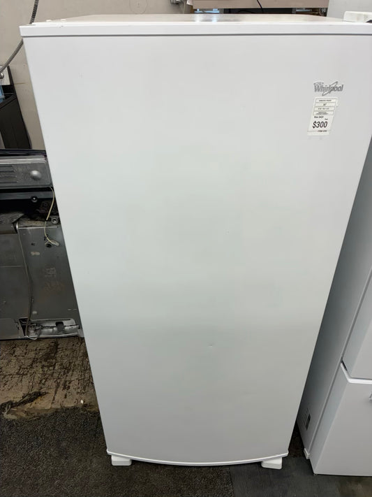 Whirlpool chest freezer white 30”