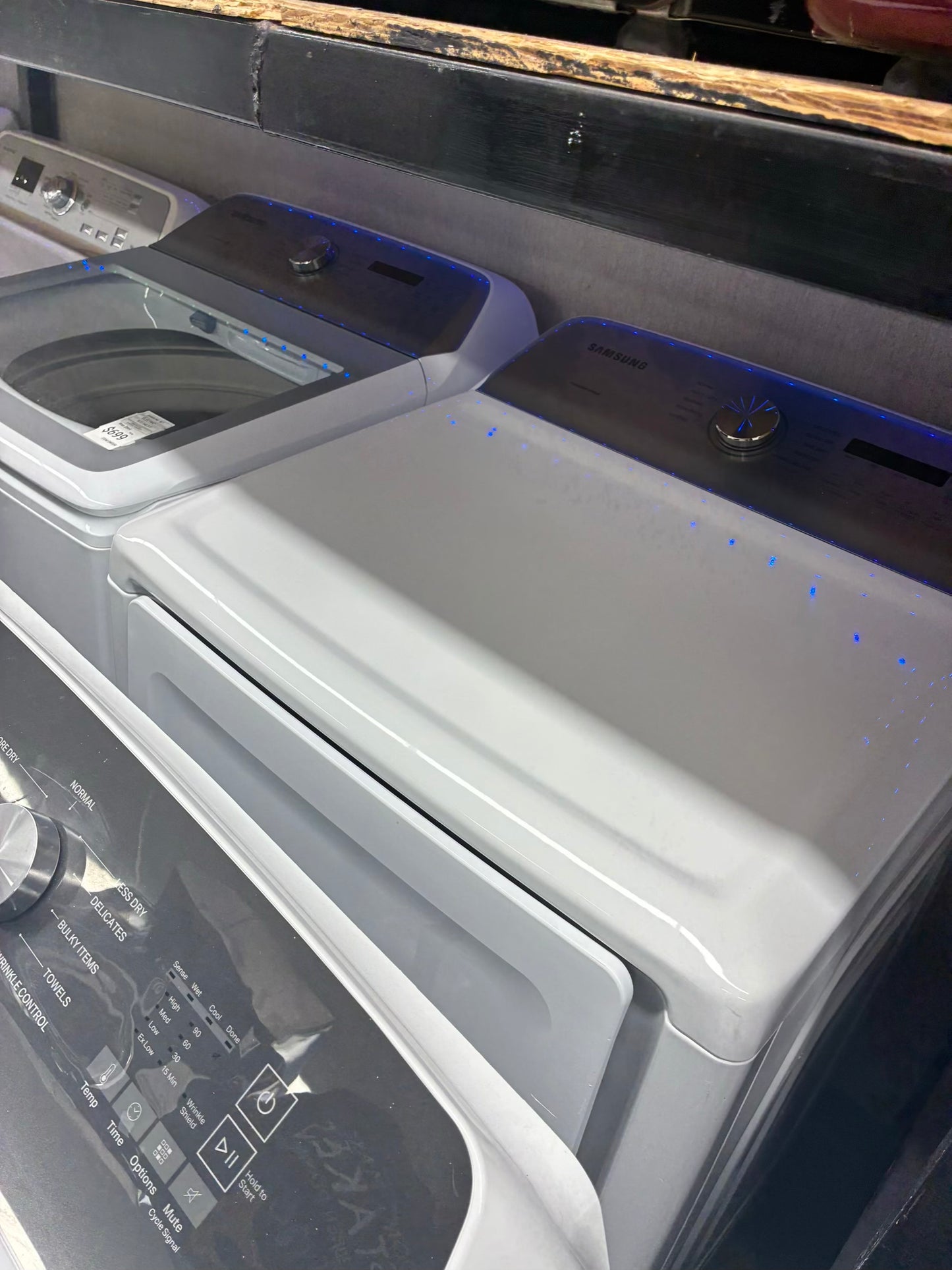 SAMSUNG WASHER 27”  N DRYER 27” TOP LOAD ELECTRIC