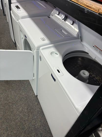 Maytag electric washer and dryer 27” top load