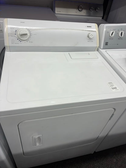 Kenmore electric dryer 29” large capacity white