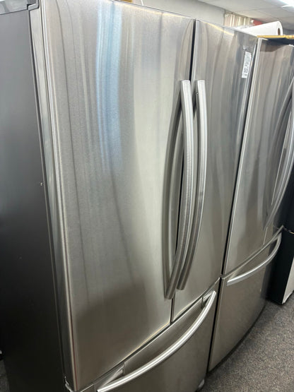 Samsung french door refrigerator stainless steel with ice maker 33” counter depth
