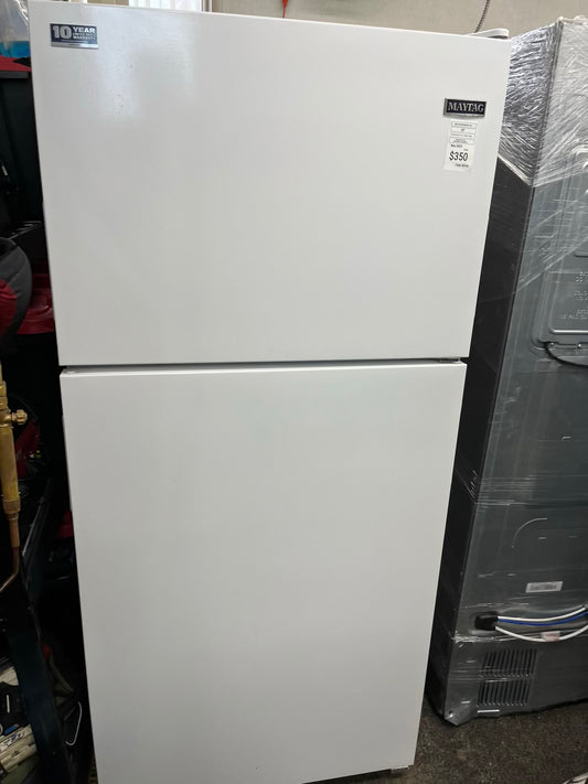 ^ ITEM: #RF94D Maytag top  freezer refrigerator  30” in