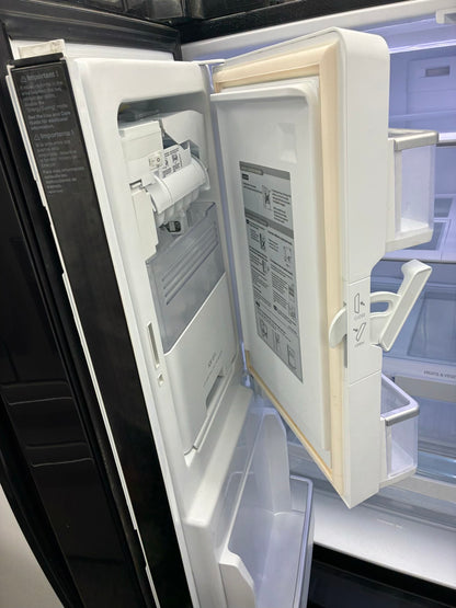 LG French door refrigerator black 33 in