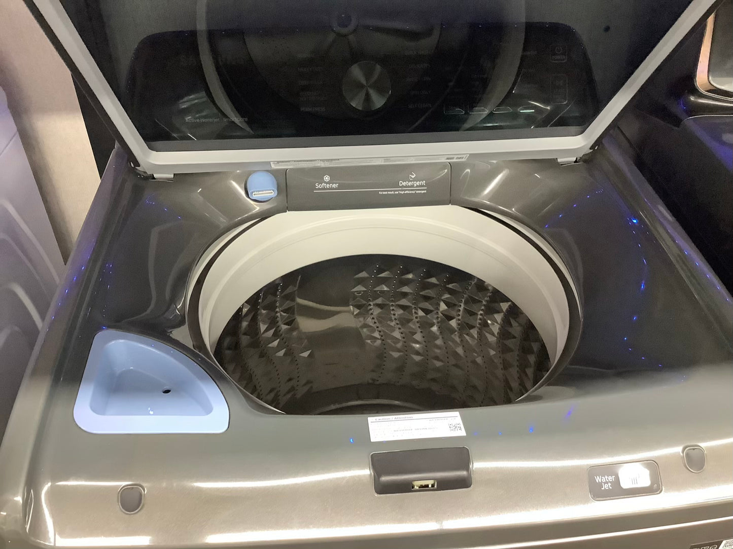 SAMSUNG WASHER N DRYER TOP LOAD ELECTRIC 27”