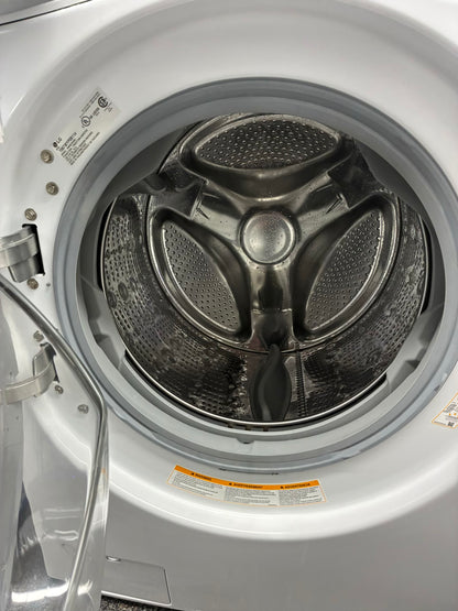 LG WASHER N DRYER FRONT LOAD ELECTRIC 27” WHITE