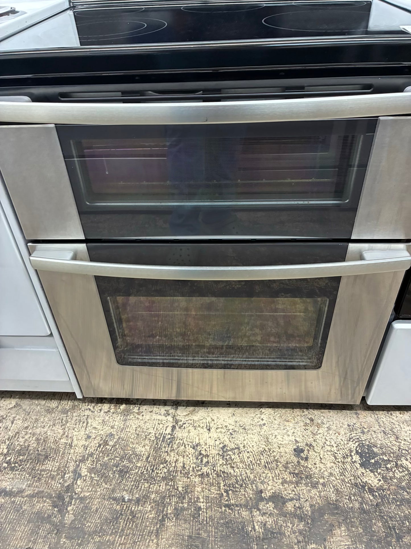 MAYTAG electric range stainless steel 30” double oven
