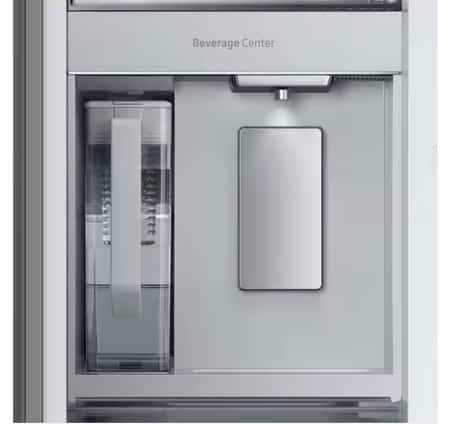 ★ Samsung Bespoke Open Box 30 cu. ft. 3-Door French Door Smart Refrigerator with Beverage Center in Stainless Steel, Standard 36” Depth RF789 - ST2