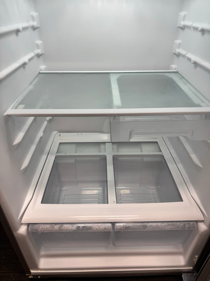 Whirpool top freezer stainless steel 28 inch