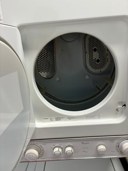 whirlpool laundry center  washer and dryer set gas stackable 24”