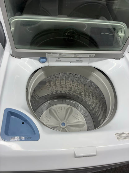Samsung top load large capacity white 27”