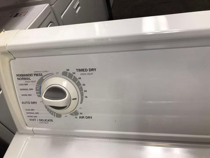 Kenmore electric 220v dryer large capacity side x side 27 in  ED418