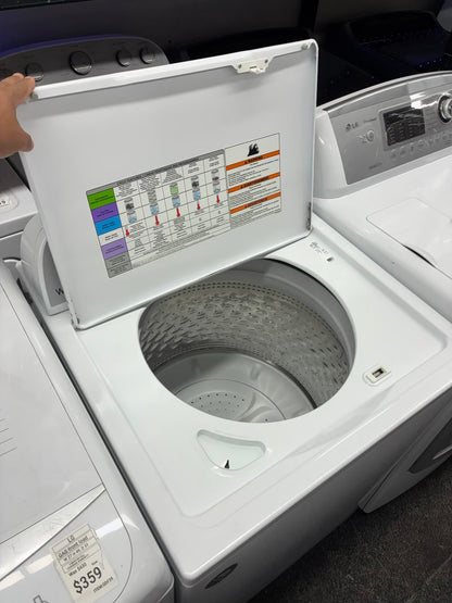 Whirlpool top load washer 27” large capacity