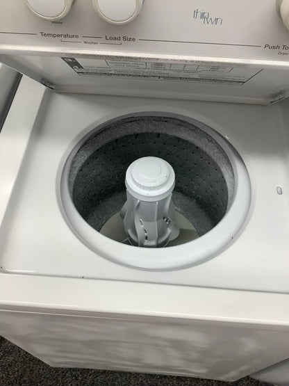 whirlpool laundry center  washer and dryer set gas stackable 24”