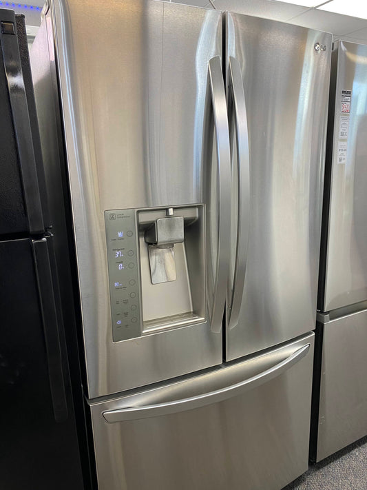 LG french refrigerator stainless steel w/water ice dispenser 36 in