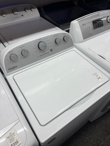 Whirlpool top load washer 27” large capacity