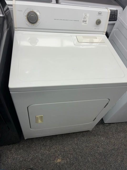 Roper electric dryer 29” large capacity