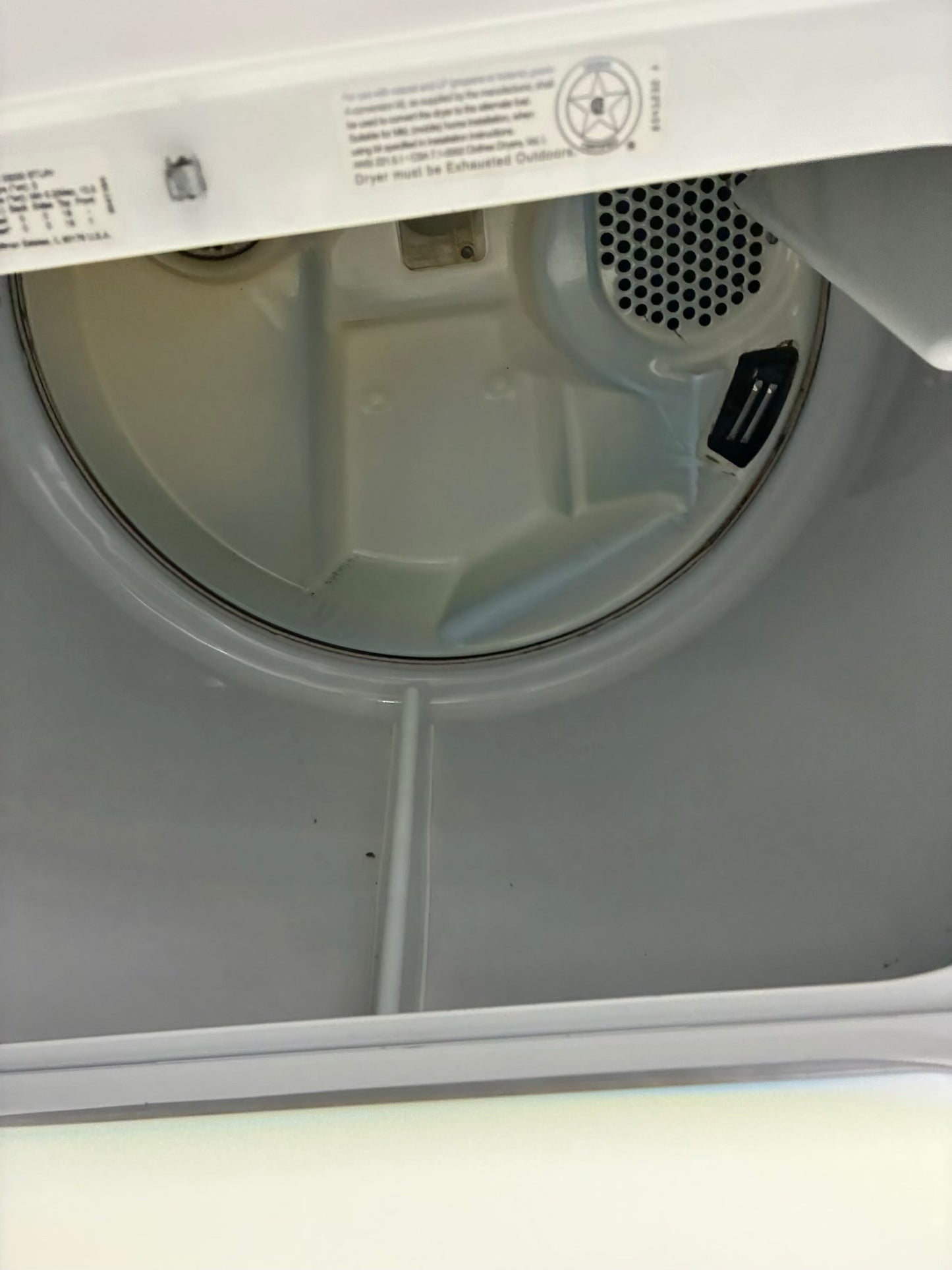 Kenmore gas dryer 27” large capacity white