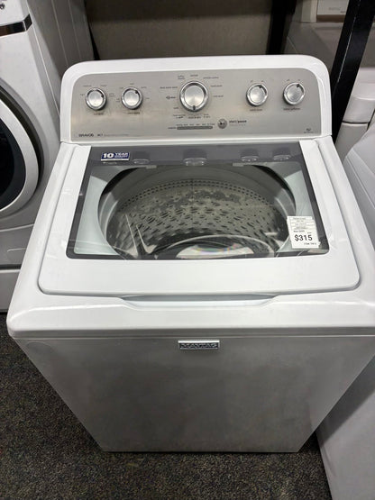 Maytag bravo top load washer  large capacity side x side 27”