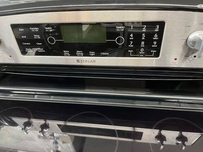 ^ Item : #ER39D  Jennair electric range 5 burner stainless steel *more pictures soon