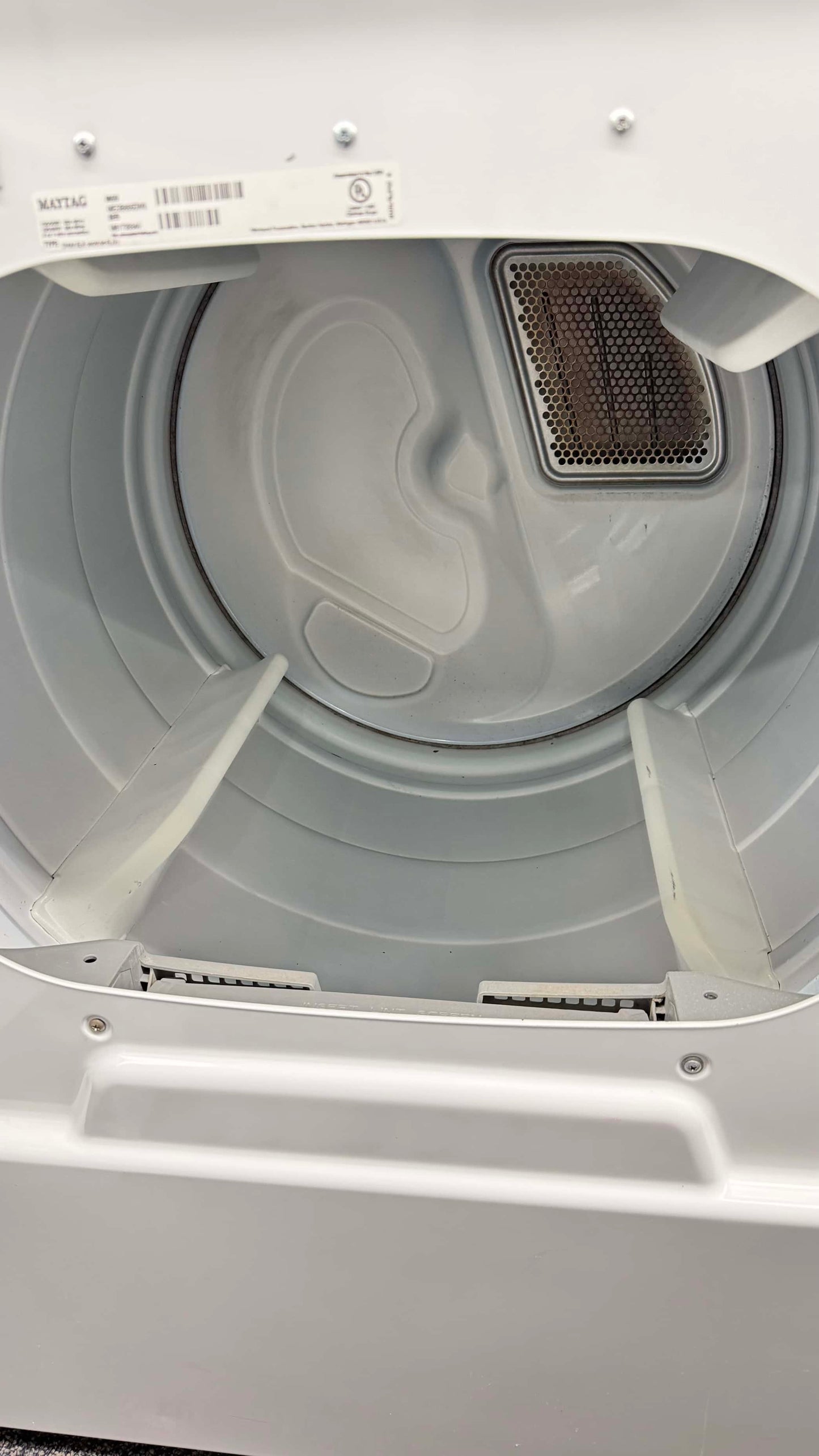 Maytag xl mct commercial technology electric dryer 220vlt front jumbo size touchscreen