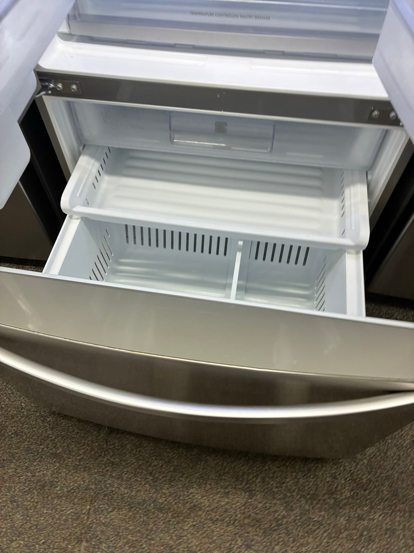 Kenmore French door refrigerator stainless steel 36” ice maker water dispenser