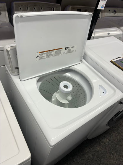 Maytag top load large capacity white 27”