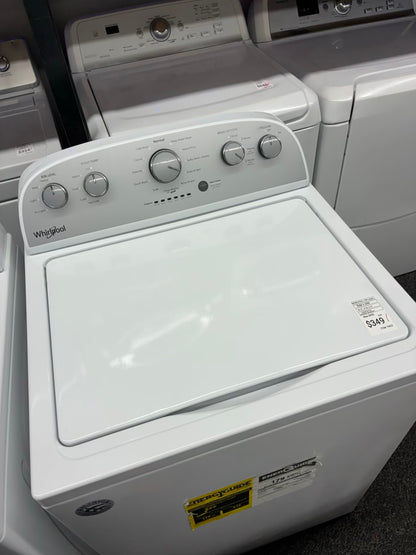Whirlpool top load washer 27” large capacity