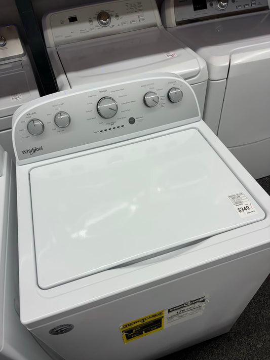 Whirlpool top load washer 27” large capacity