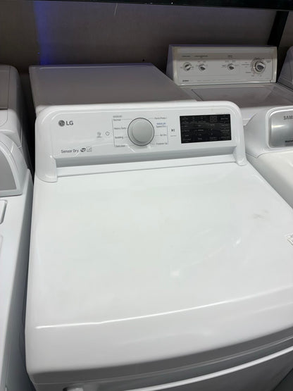 LG gas dryer 27” large capacity white
